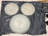 Dish ceiling lights