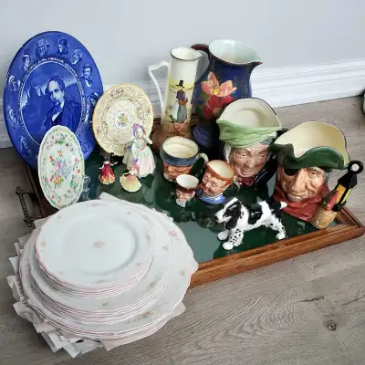 MOVING SALE! Please see photos for what is available, there is just too much to list. Tobey mugs, la...