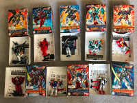 BANDAI Model Kits 1/144 Scale Lot of 8 Diifferent