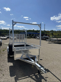 2023, 4×8 SA Aluminum Utility Trailer- Millroad