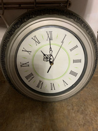 Nice battery operated wall clock- 7$ 