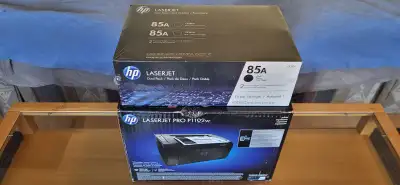 HP Laserjet Pro P1102W Monochrome Printer & 2-Pack Ink Cartridge, View more