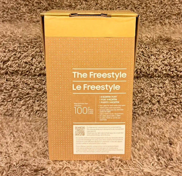 FIRM! New/Unopened Samsung Freestyle Projector Gen 1 100”63234474011651121