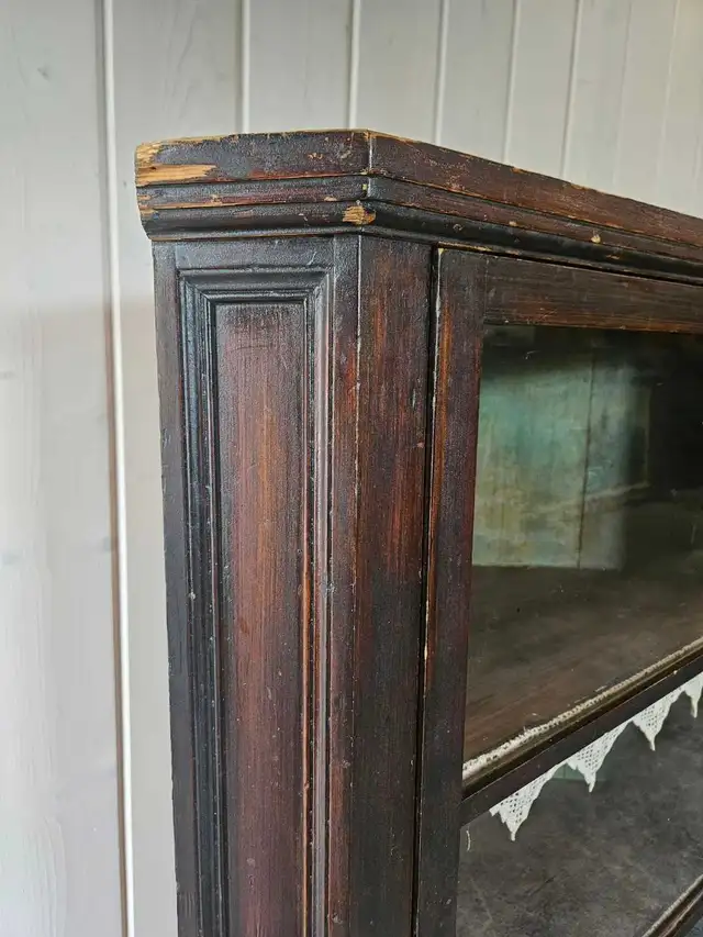 Mennonite Corner Wall Cabinet - Delivery Available in Hutches & Display Cabinets in Winnipeg - Image 7