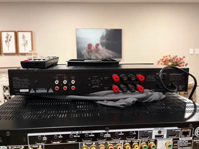denon  9.2 receiver expandable to 11.2 with external amp include