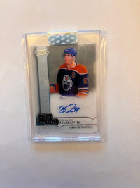 Connor mcdavid clear cut signed! 