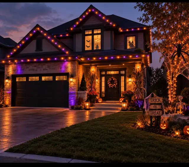 Halloween & Christmas Light & Décor Installation | Holiday, Event ...
