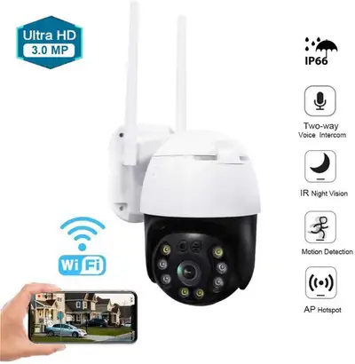 Security Camera Securite WIFI Detection Mouvement LIVE + REC, View more