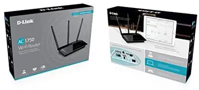DLink AC1750 gigabit wireless router, View more