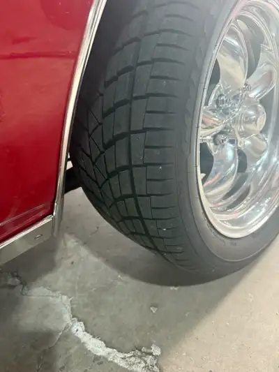 Torq 17 in wheels tire 1700 obo as new condition call or text Mike 780222172one