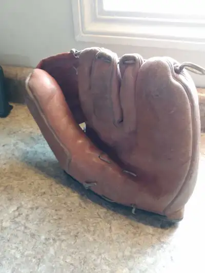 Vintage baseball glove , View more