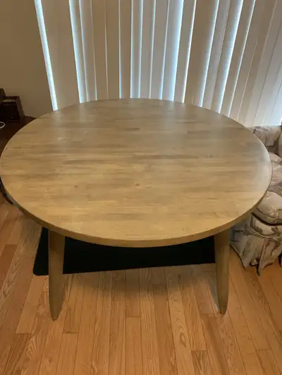 Solid Round Kitchen Table, View more