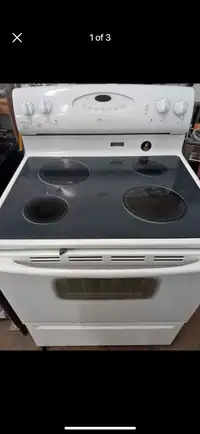 Super clean Maytag glass top stove