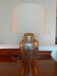 Stunning Pottery Barn Nori Table Lamp with Matching Shade