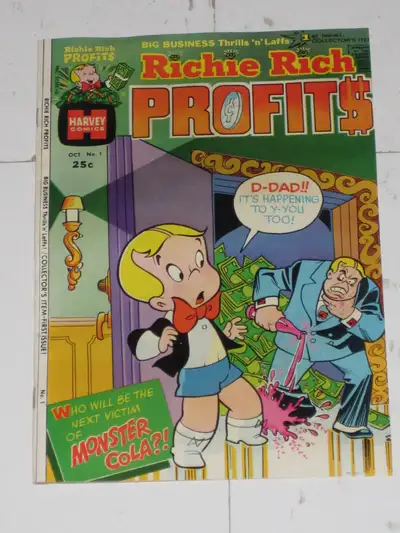 Harvey Comics Richie Rich Profits#1 (1974) comic book, View more