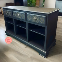 Sideboard with open shelving 