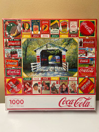 Springbok 1000 Piece Jigsaw Puzzle Coca Cola Gameboard