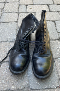 RCMP Riding Boots and Dress Shoes Size 9