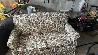 Floral Pull Out Loveseat, View more
