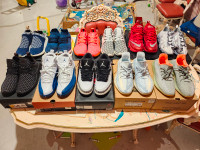 Air Jordan,  Yeezy,  Nike,  Adidas