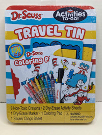 Dr. Seuss activities travel tin