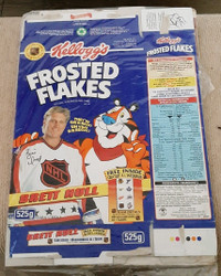 Boite Cereale Frosted Flakes Brett Hull Complète 1994