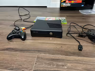 Great condition considering its age and fully works and comes with three games and one controller