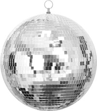Pllieay Large Disco Ball Ornaments, 16 Inch Hanging Disco Ball