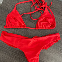 Boys & Arrows Red Bikini