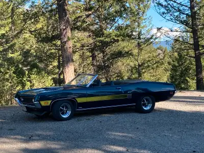 1970 Torino GT Convertible 429 Automatic, 3:70 Posi Power Windows, A/C car $62,000. 250 417 9770