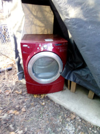 Dryer whirlpool red