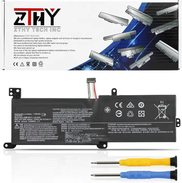 Laptop Battery for Lenovo IdeaPad 320 330 520 V320 S145 V15 Seri in Laptop Accessories in Oshawa / Durham Region - Image 2