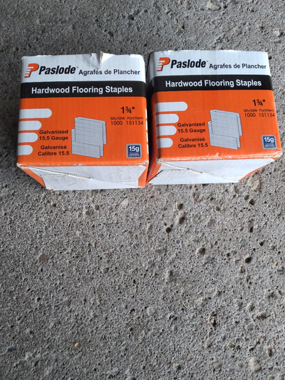 Paslode Galvanized Hardwood Flooring Staples, View more