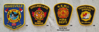 Collectible Canada German Australia Fire patches