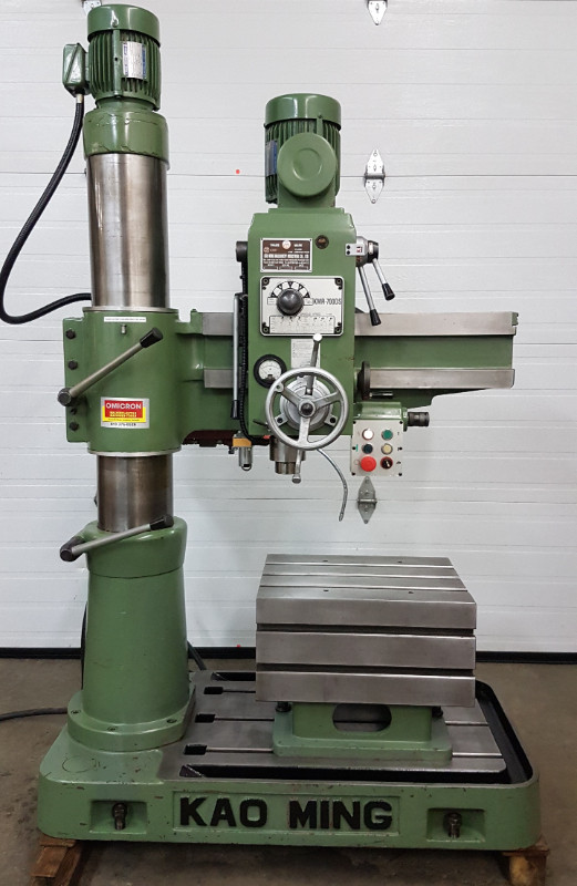 KAO-MING KMR 700 Radial column drill trade lathe milling machine in Other Business & Industrial in City of Toronto - Image 2