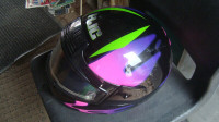 hjc medium size helmet with heated shield