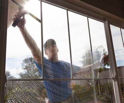 Window cleaning and pressure washing .