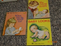 Little Golden Books,  3 of them, Artist  Eloise Wilkins, 70s ed