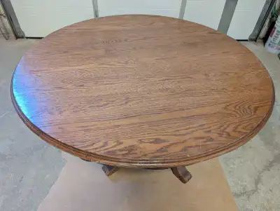 Solid  Oak Dining Table, View more