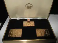 1976 Bronze Olympic Stamp Sculptures/Coins