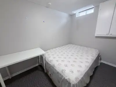 Welcome to your new home! This spacious walk-out basement suite features two bedrooms, perfect for a...