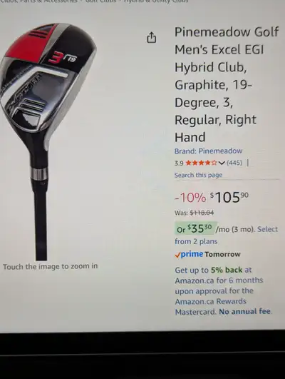 Hybrid Golf Clubs - Nearly New, View more