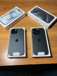 New iphone 15 in box - two available