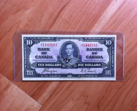 Billet de 10$ 1937