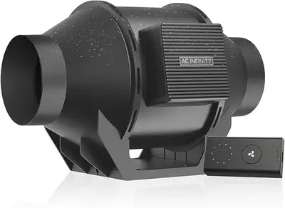 AC Infinity CLOUDLINE H4, S4 Quiet 4” Inline Duct Fan with Speed, View more