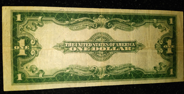 1923 SILVER CERTIFICATE $1 Horse Blanket NOTE in Arts & Collectibles in Windsor Region - Image 2