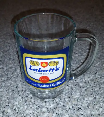 Vintage Labatt's Blue Beer Mug, View more