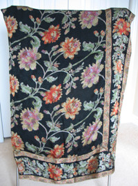 APRIL CORNELL RAYON SHAWL/SCARF, LIKE NEW, ONLY $5