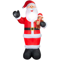 Giant 3.66 m (12 ft.) Inflatable Santa