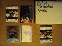 17-18 Tim Horton's hockey cards